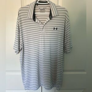 EUC Men's Under Armour Playoff Golf Polo, size Large